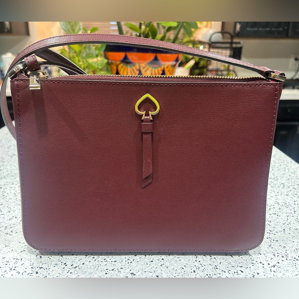 Kate Spade Burgundy Crossbody Bag